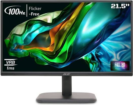 Acer 21.5" FHD, VA, 100Hz,1ms,Flat Gaming Monitor -EK221QE3