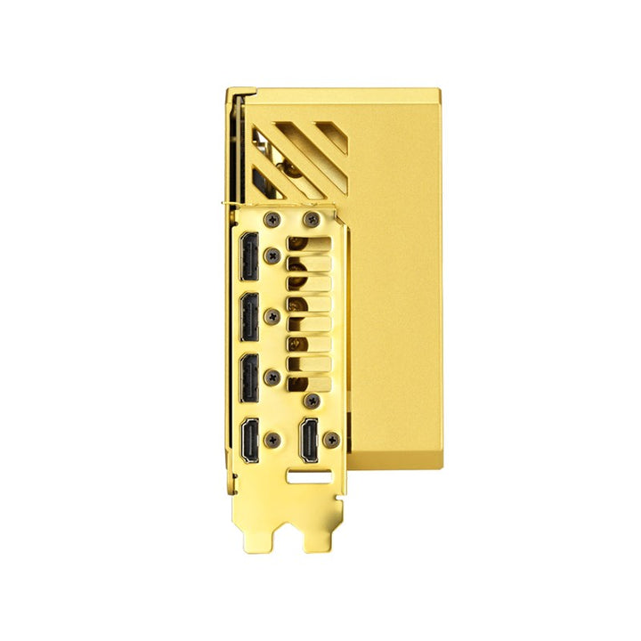 كرت الشاشة ASUS ROG ASTRAL GeForce RTX 5080 OC سعة 16GB – إصدار Dhahab باللون الذهبي