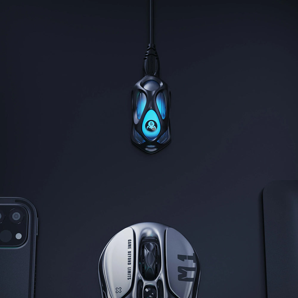 4K Dongle for Mercury M1 Pro Wireless Gaming Mouse - Black