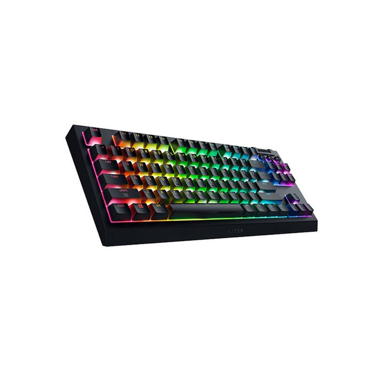Razer BlackWidow V4 Tenkeyless HyperSpeed Wireless Hot-swappable Gaming Keyboard - Black