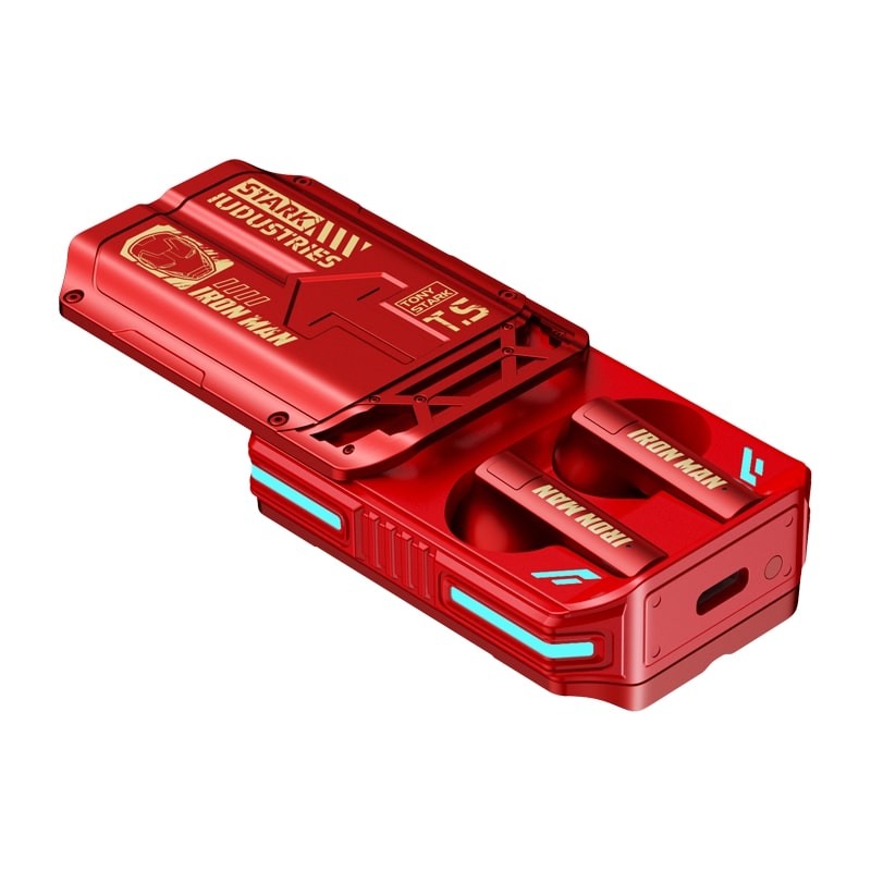 Marvel QS-19 Bluetooth wireless Earphone Captain American Blue