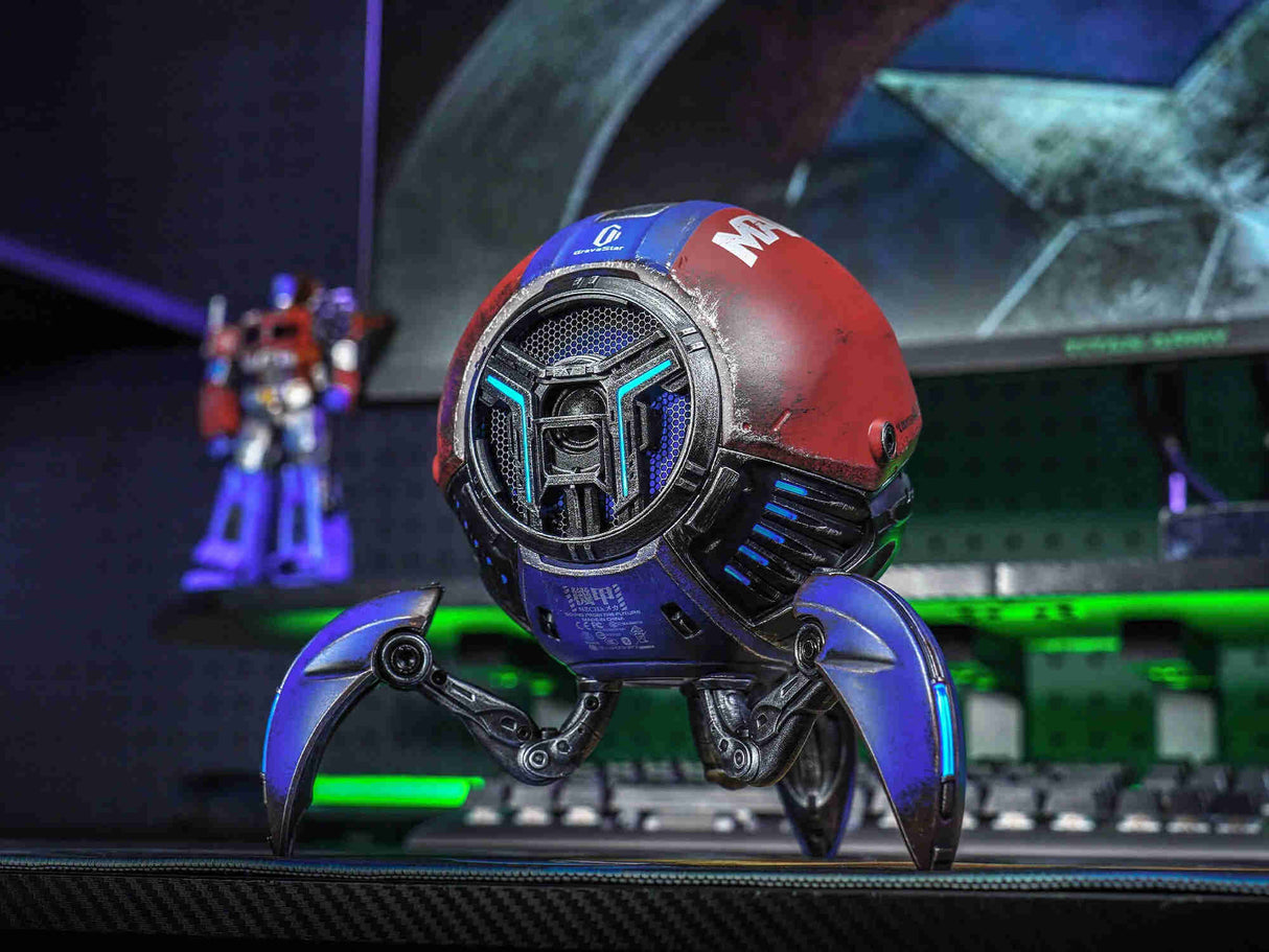 GravaStar Mars Pro Bluetooth 5.0 Speaker with Bass Boost and Stereo Sound , Limited Edition - Captain