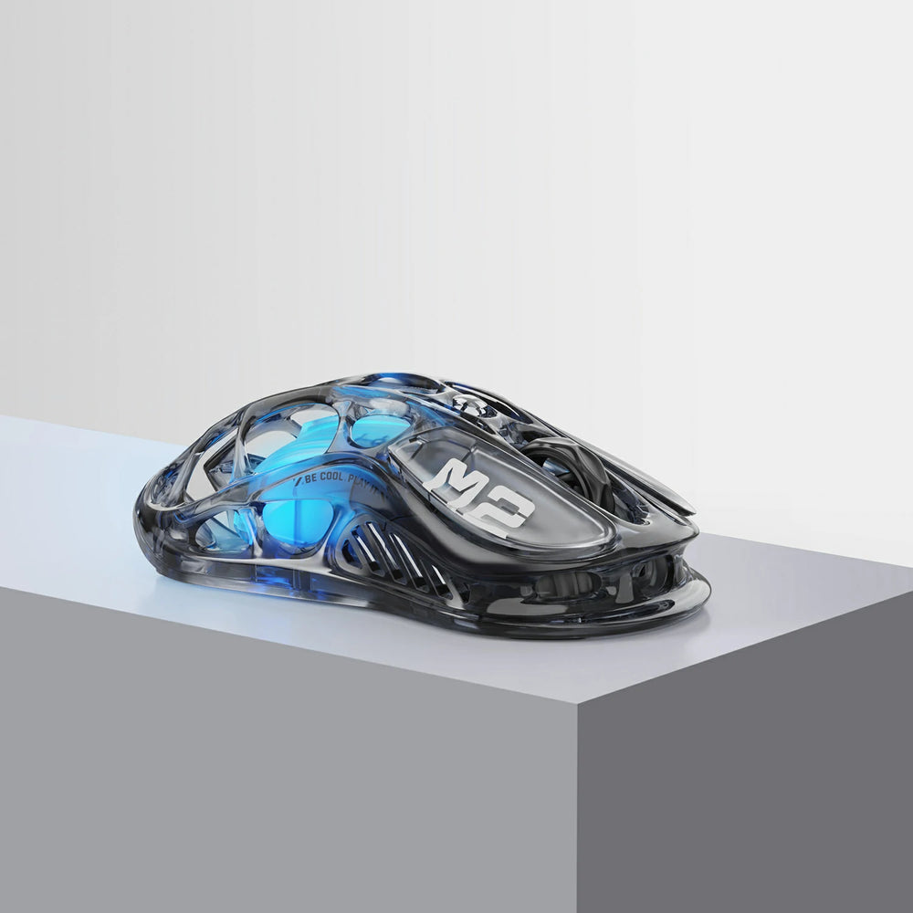 GravaStar Mercury M2 Wireless Gaming Mouse - Transparent Black