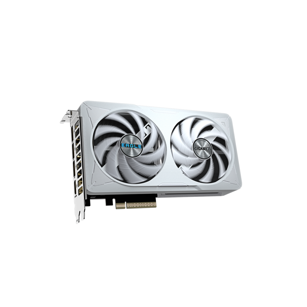 GigaByte GeForce RTX 5060 EAGLE OC ICE 8GB GDDR7 Graphics Card - White