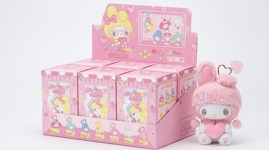 My Melody 50th Anniversary Milk candy Series Plush Pendant (Blind Box) selling per piece - 2303416510100