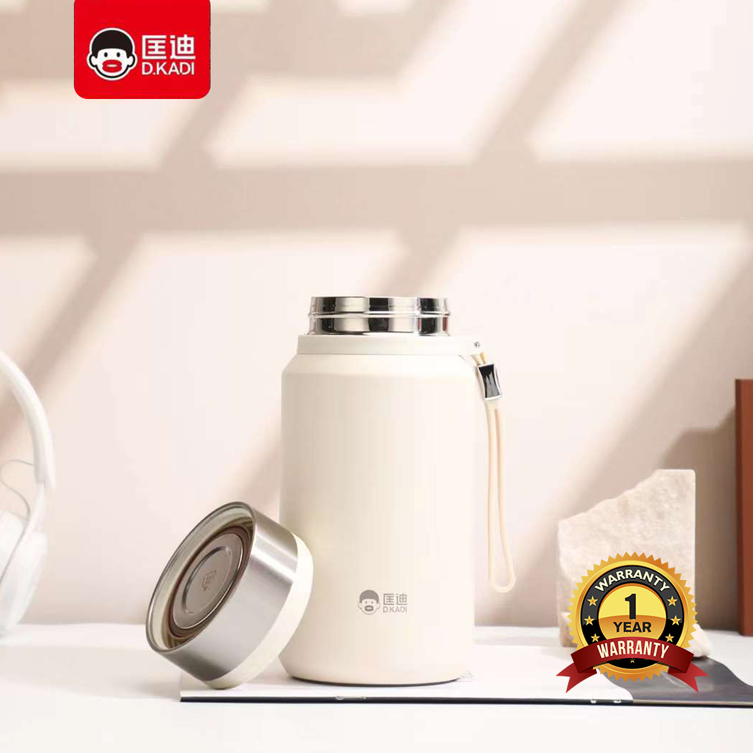 Dkadi KD5202 Vacumm Bottle 1000ML- WHITE