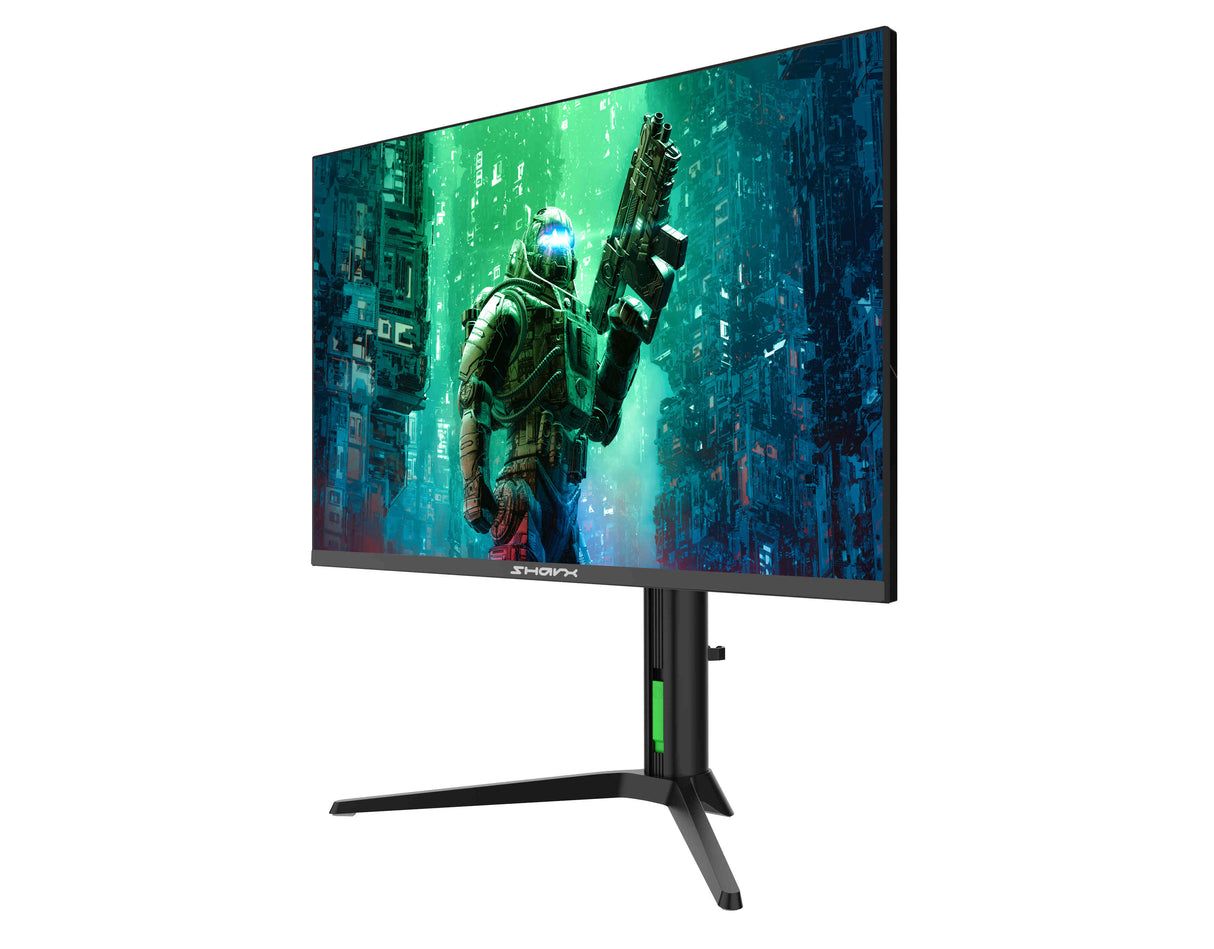SHARX Gaming Monitor 27", UHD (3840 x 2160) 160hz Refresh Rate, 0.3ms, Fast IPS, UHD, 2.1HDMI, Adjustable Stand, RGB Backlight, Free Sync, G-Sync Compatible Model 27U160I