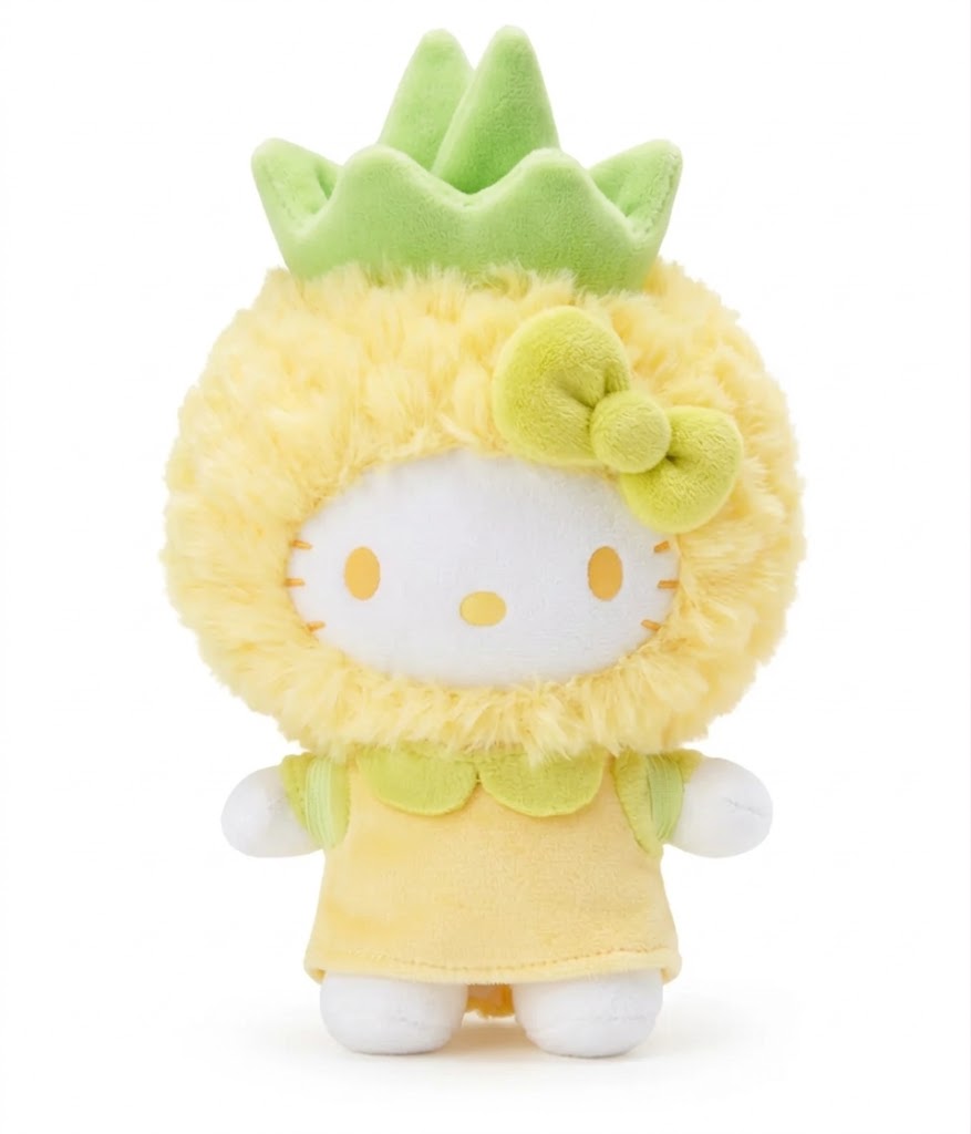 Hello Kitty Fruity Paradise Series Plush Pendant (Blind Box) selling per piece 19.5cm - 2303445910100