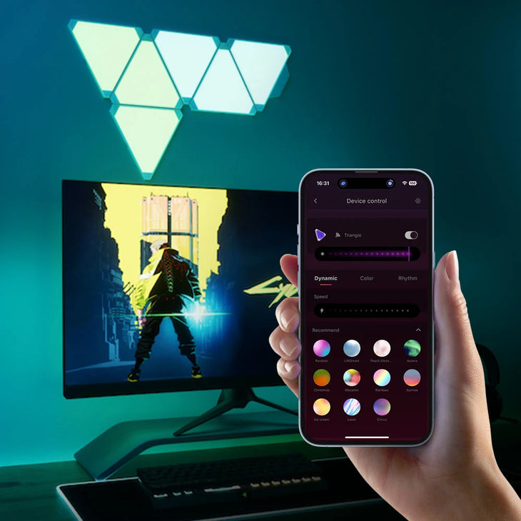 Cololight Lifesmart Triangle RGB Light Panels - 6 Pcs Kit