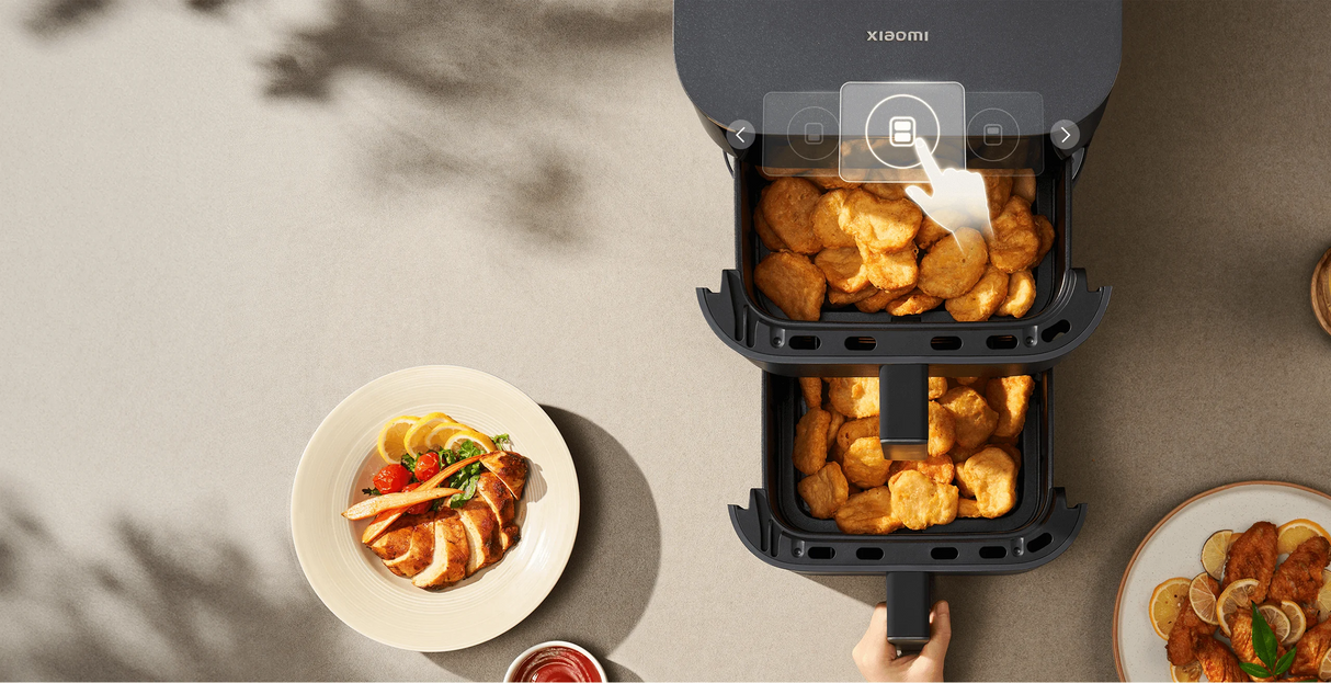 قلاية هوائية شاومي مزدوجة المناطق بسعة ١٢ لتر نسخة بريطانية