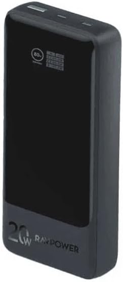RAVPower RP-PB1237 PD20W Pioneer 10000mAh 3-Port Power Bank black