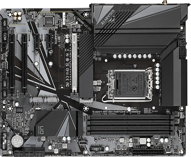 Gigabyte Z690 UD AX (مراجعة 1.0) LGA 1700 DDR5 ATX - اللوحة الأم