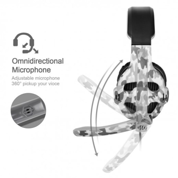 SADES Spirit Camo Gaming Headset