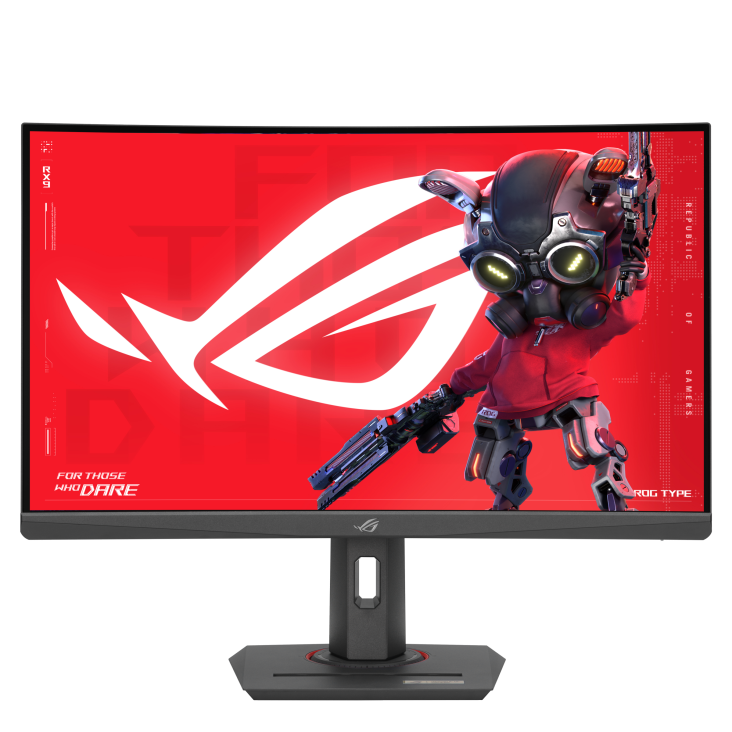 Asus ROG Strix XG27WCMS 27" QHD (2560 x 1440) , 280Hz Refresh Rate, 1ms Response time, HDMI 2.1, VA, FreeSync Premium Curved Gaming Monitor - Black