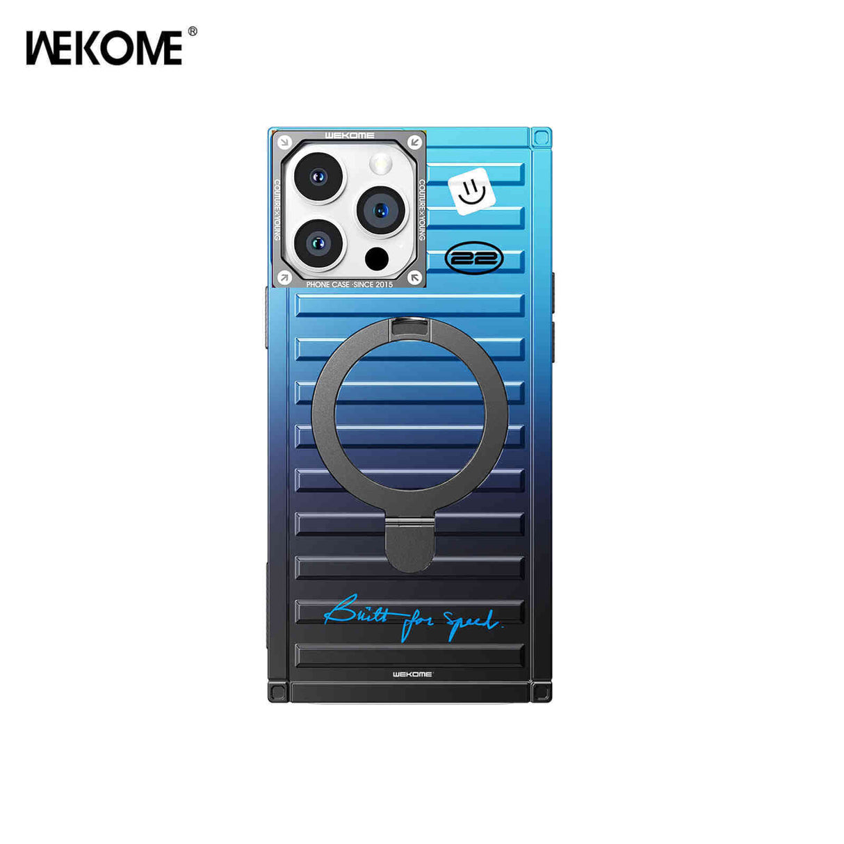 WEKOME WPC-037 Gorillas Series Magnetic Phone Case Electroplated for Iphone 15 Pro