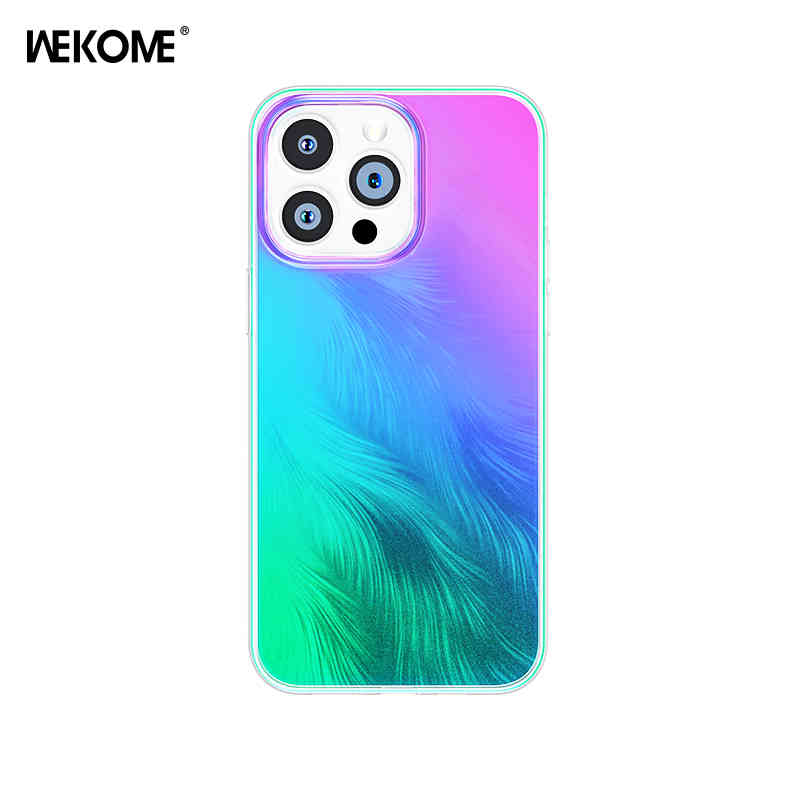 WEKOME WPC-035 Camlet Series Matte Phone Case Pink for Iphone 15 Pro