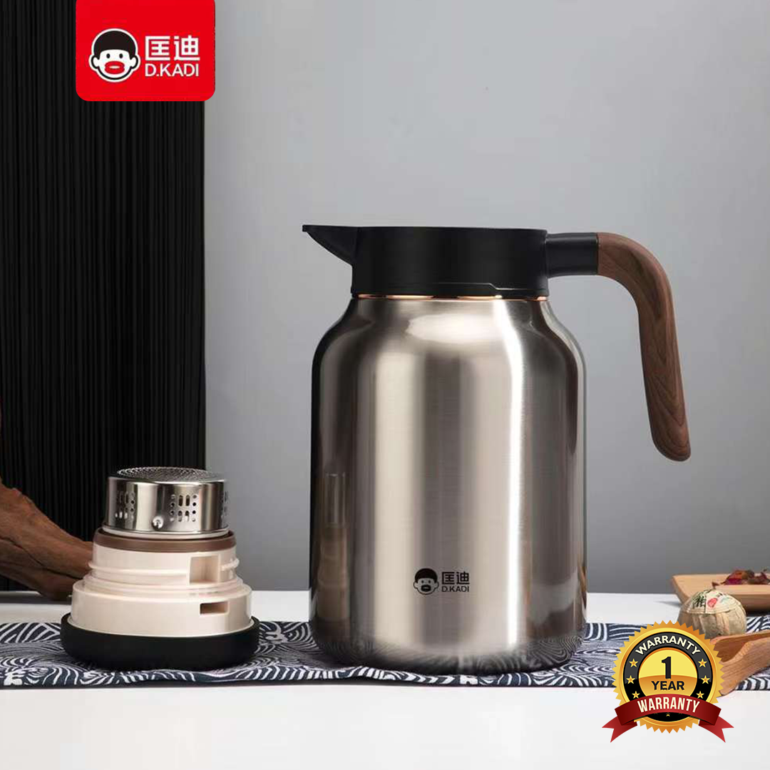 Dkadi KD9068 Vacumm Bottle 1800ML- SILVER