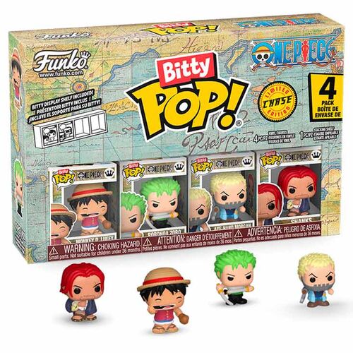 Bitty Pop! Animation: One Piece - Luffy 4Pk