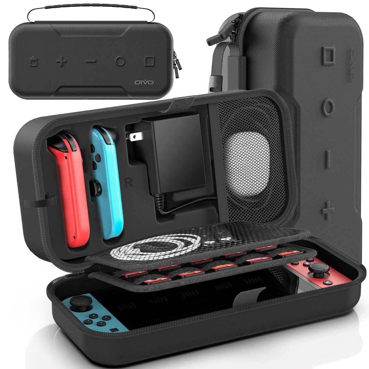 OIVO SW LITE Portable Hard Case Pouch - Black (sw999)