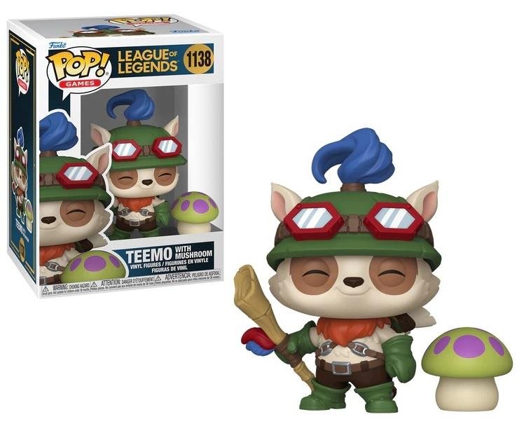 Pop! Games: League of Legends - Teemo with Shroom - 10cm