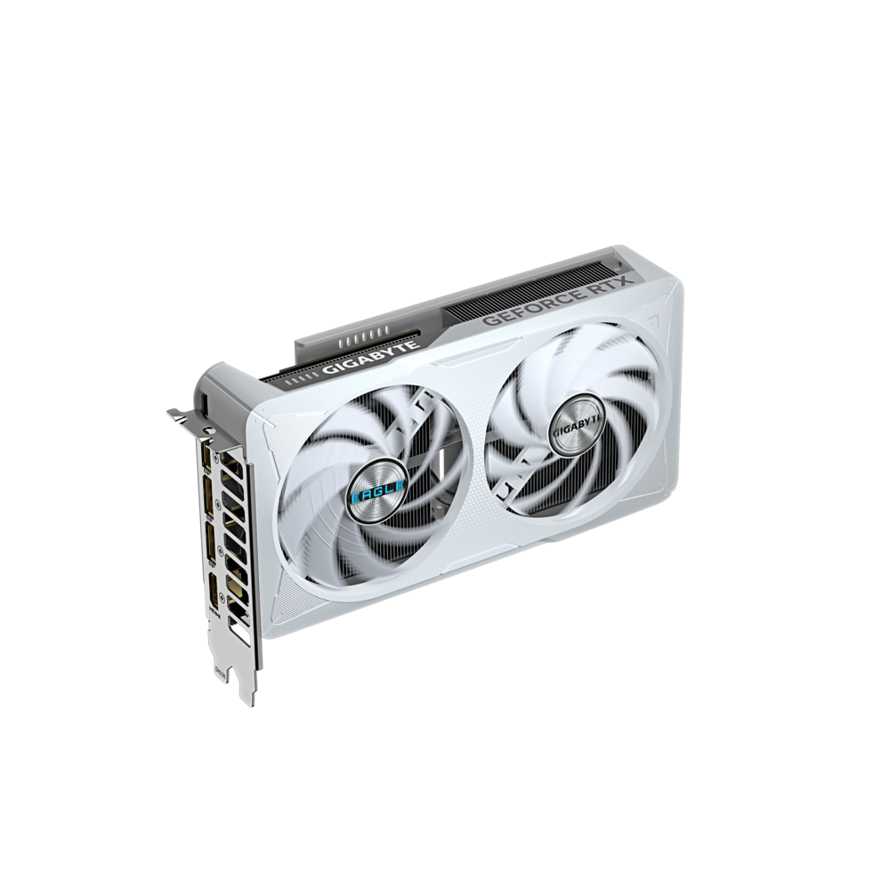 GigaByte GeForce RTX 5060 EAGLE OC ICE 8GB GDDR7 Graphics Card - White