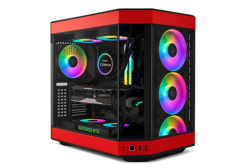 Gaming PC Bundle – Intel i7-14700F + RTX 5070 + 34” QHD Curved Monitor, Gaming Headset & Full PC Accessories