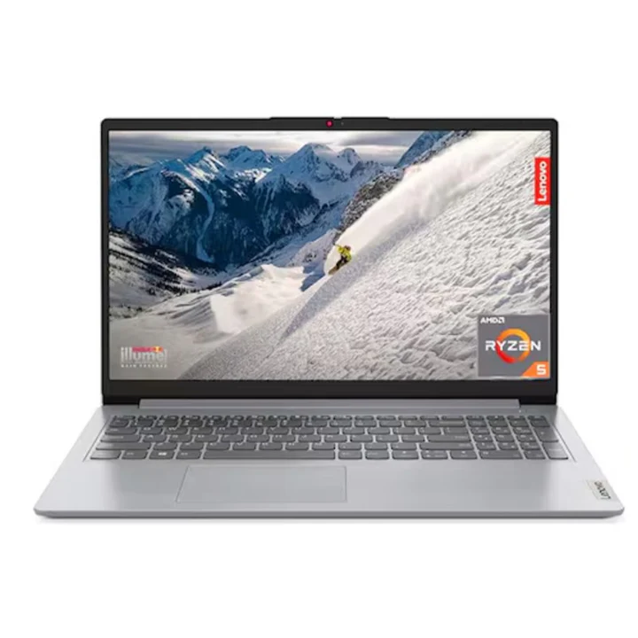 Lenovo IdeaPad 115AMN7 /AMD Athlon Silver 7120U 2C/15.6" HD/ 8GB Soldered LPDDR5-5500 Ram/256GB M.2 2242 SSD/AMD Radeon 610M Graphics/Win 11 Home/Eng-Arb/Cloud Grey/1YW