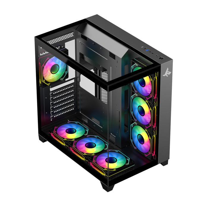 Custom Gaming Pc Intel Core i5-14400F, RTX 5060 8GB, (1*16)16GB RAM DDR5, 1TB SSD, Windows 11 Pro