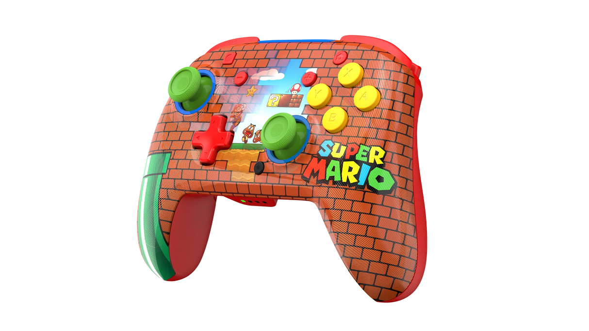 Turtle Beach Rematch Mario Bricks Reveal Wireless Controller For Nintendo Switch