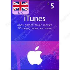 بطاقة هدايا آبل آيتونز بقيمة 5 جنيه إسترليني – المملكة المتحدة (يتم الإرسال عبر SMS)