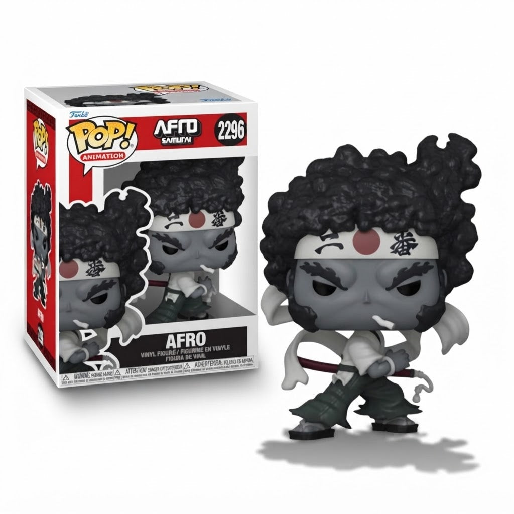 Pop, Animation, Afro Samurai, Afro - 9.5cm