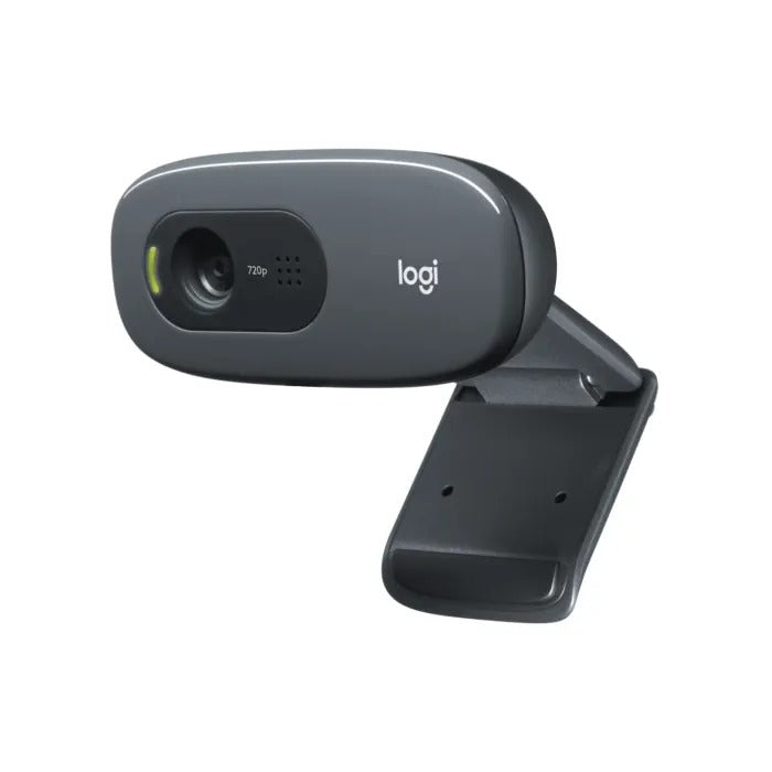 كاميرا ويب Logitech C270 HD لمكالمات الفيديو بدقة ٧٢٠ بكسل