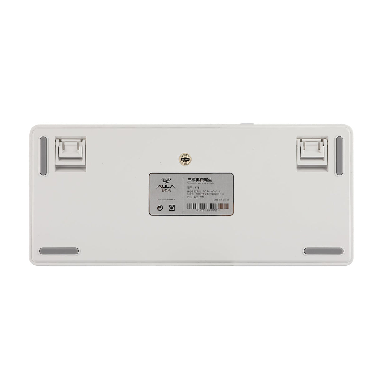 AULA F75 75% Gasket Wireless Mechanical Keyboard, LEOBOG Reaper Switch - Glacier Blue