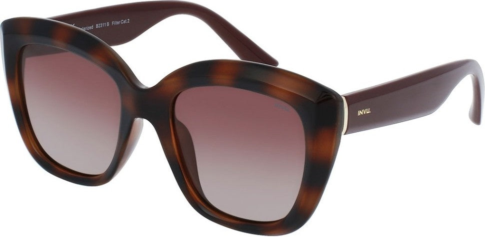 INVU Women Sunglass , Demi/Burgundy B2311B