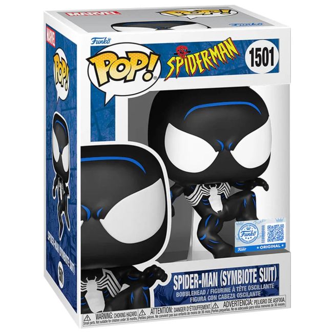 Pop! Marvel: Spider-Man Tv - Black Suit Spidey (Exc)