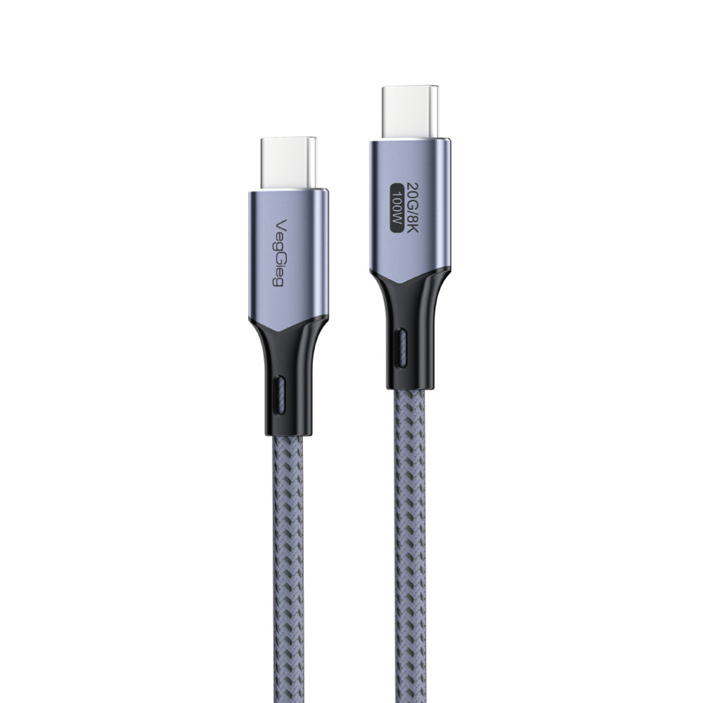 VegGieg USB4 Cable (USB C TO C 240W) Thunderbolt 4 8K 60Hz