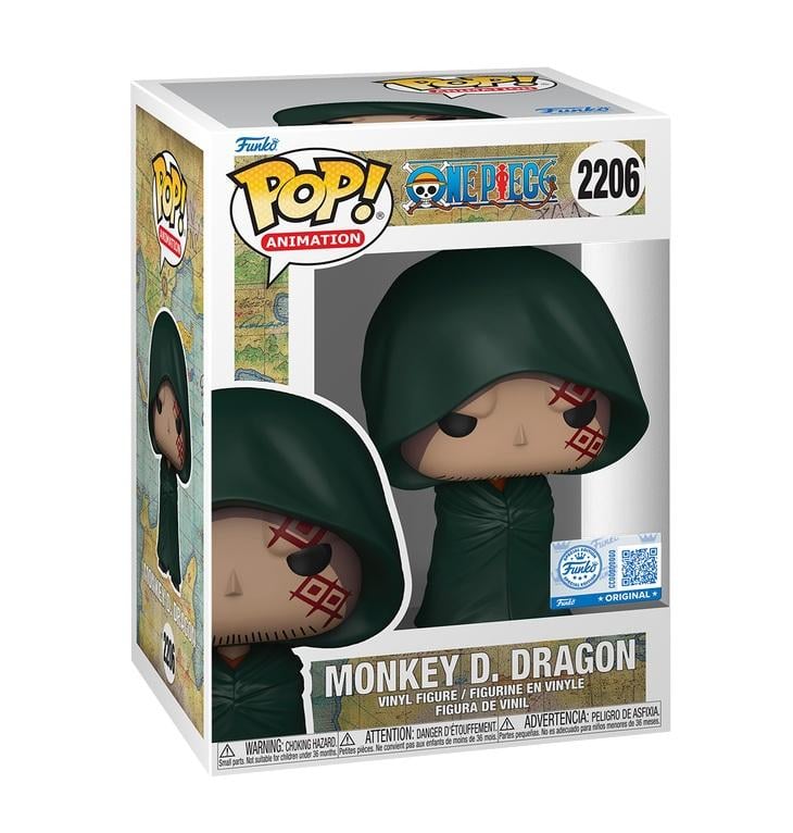 Pop! Animation: One Piece S12 - Monkey D. Dragon w/chase (Exc)