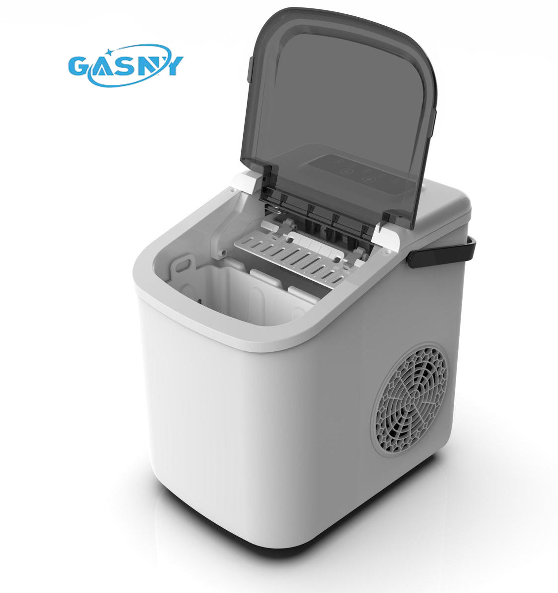 Gasny Energy Efficient Automatic Countertop Ice Maker with Fast Ice Production & Self-Cleaning Function