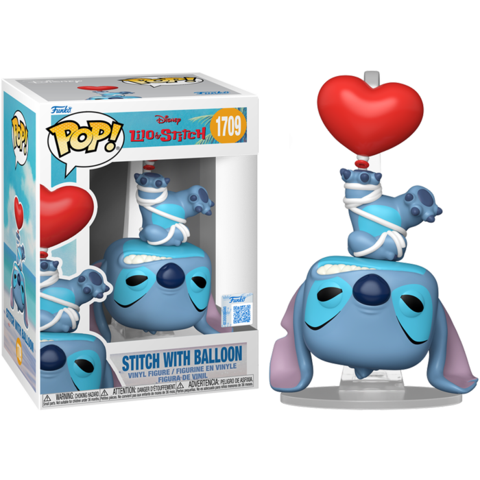 Pop! Disney: Lilo & Stitch S4 - Stitch with Balloon (Exc)