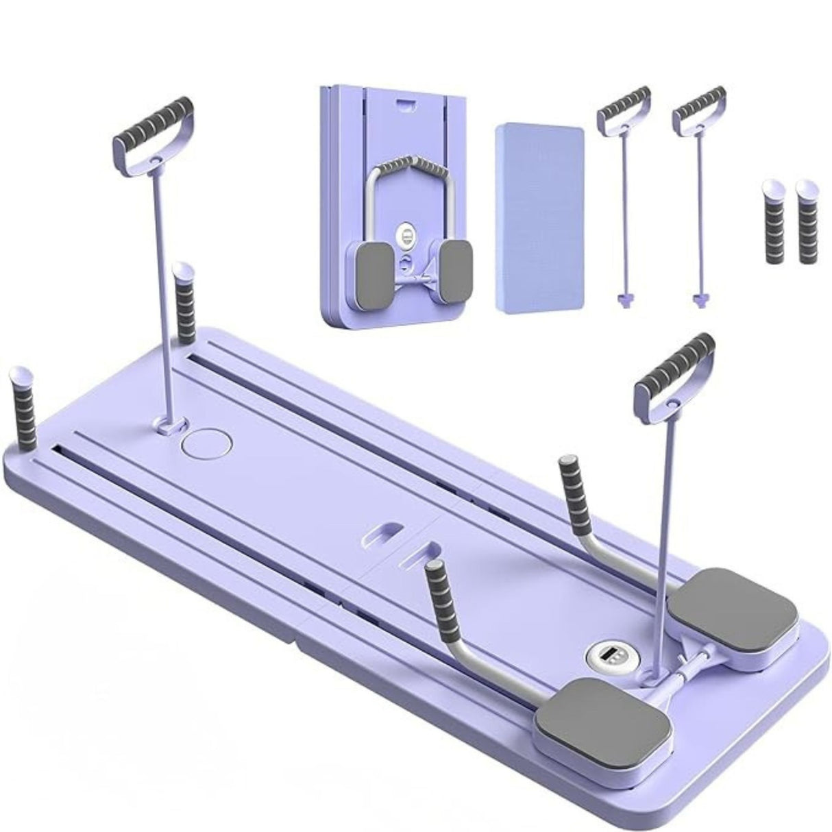 Black Bull 5 in 1 Multi-Purpose Foldable Pilates Reformer Board for Home Workout