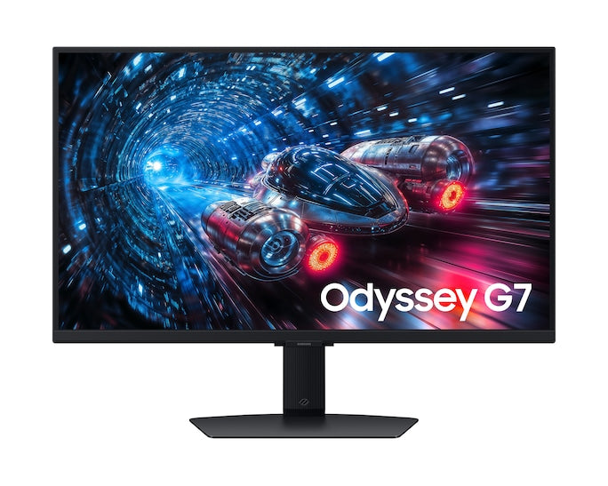 Samsung Odyssey G7 G70F 27" 4K (3840×2160), Dual Mode 360Hz or FHD 180Hz Refresh Rate, 1ms Response Time G-Sync with Pivot , HDMI 2.1, IPS Flat Gaming Monitor - Black