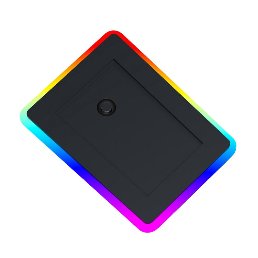 Sades Striker S2B 26,000 DPI Wireless Gaming Mouse with RGB Magnetic Charger and Oled Panel - Black