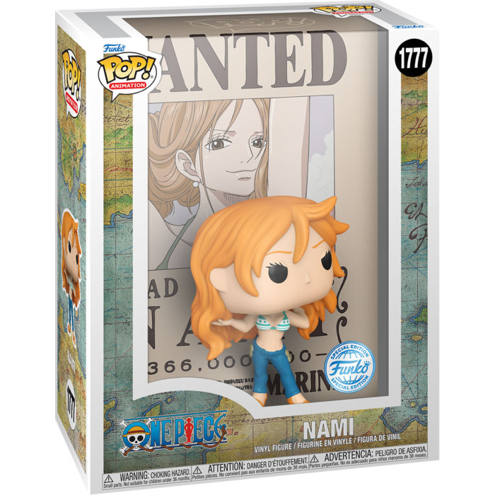 Pop Game Case! Animation: One Piece - Nami (Wanted Poster)(Exc)