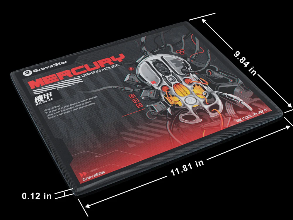 GravaStar Mercury Mini Mouse Pad