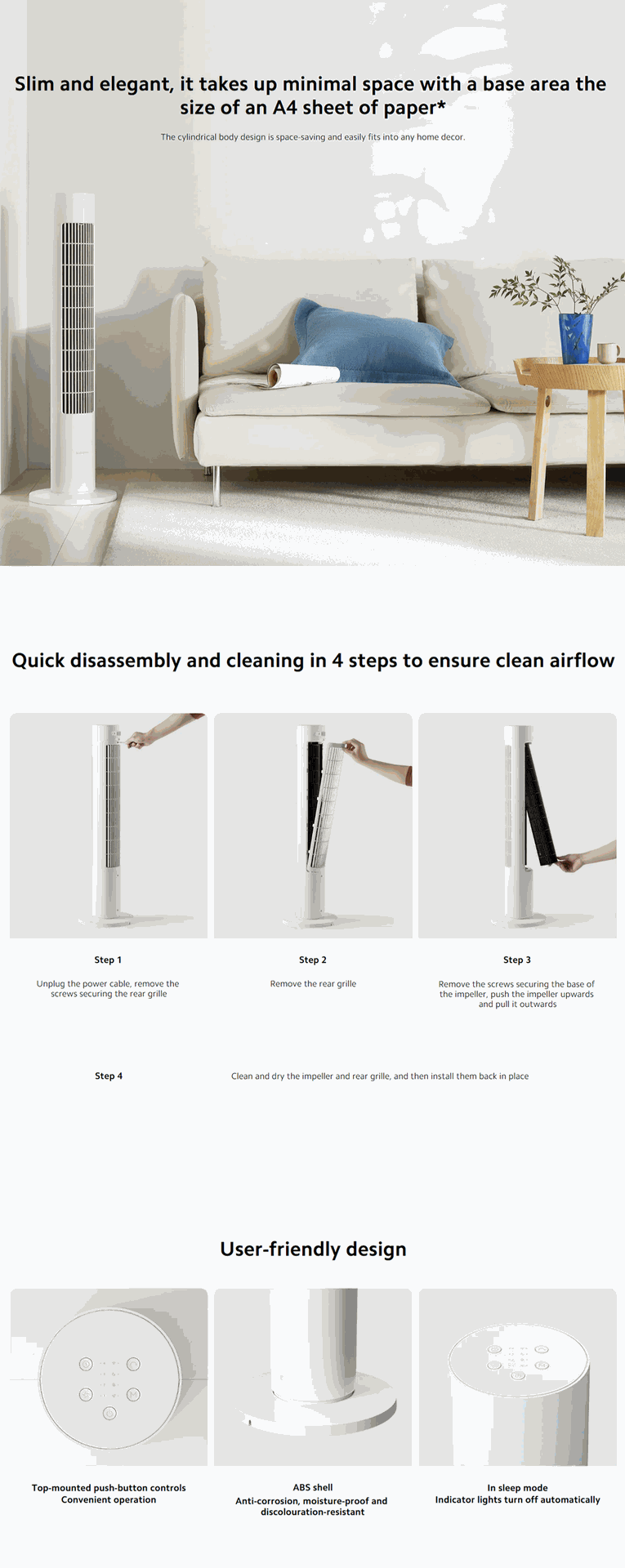 Xiaomi Smart Tower Fan 2 UK