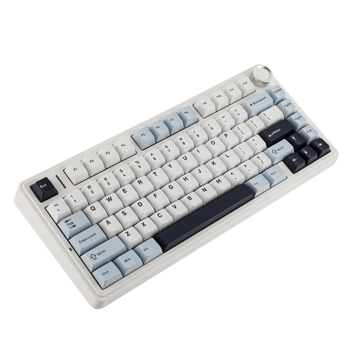 AULA F75 75% Gasket Wireless Mechanical Keyboard, LEOBOG Reaper Switch - Glacier Blue
