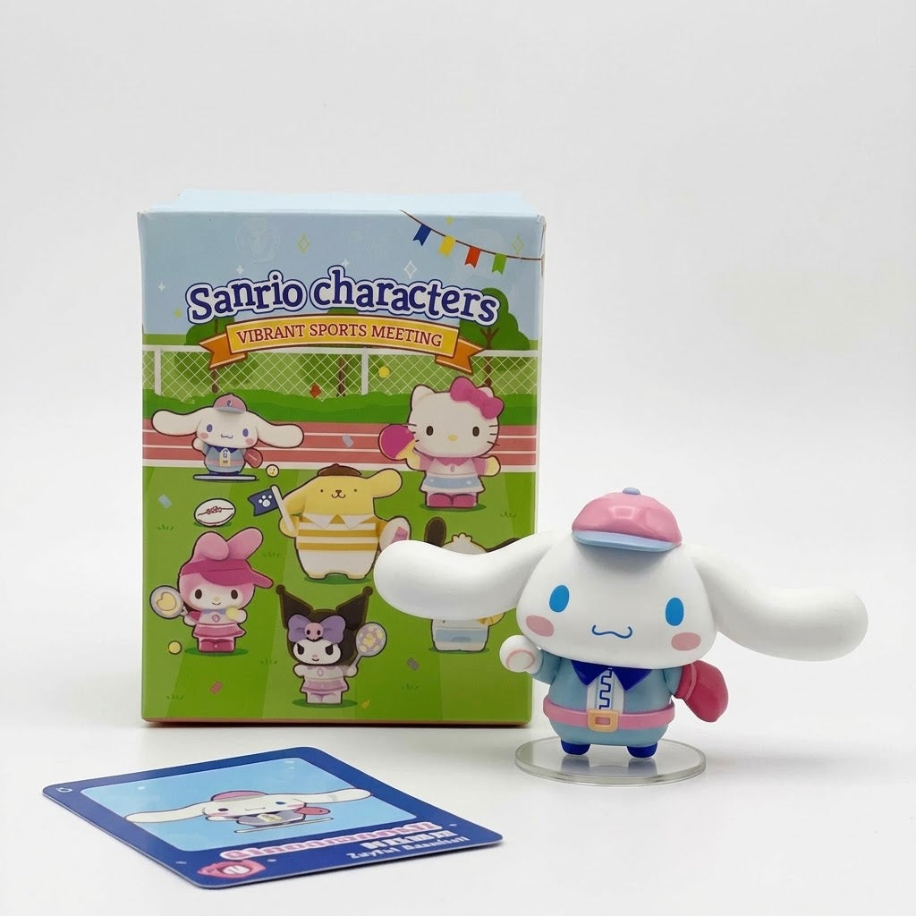 Sanrio characters Vibrant Sports Meeting Series Figures 7-10 cm (Blind Box) Selling Per Piece - 2303798610108
