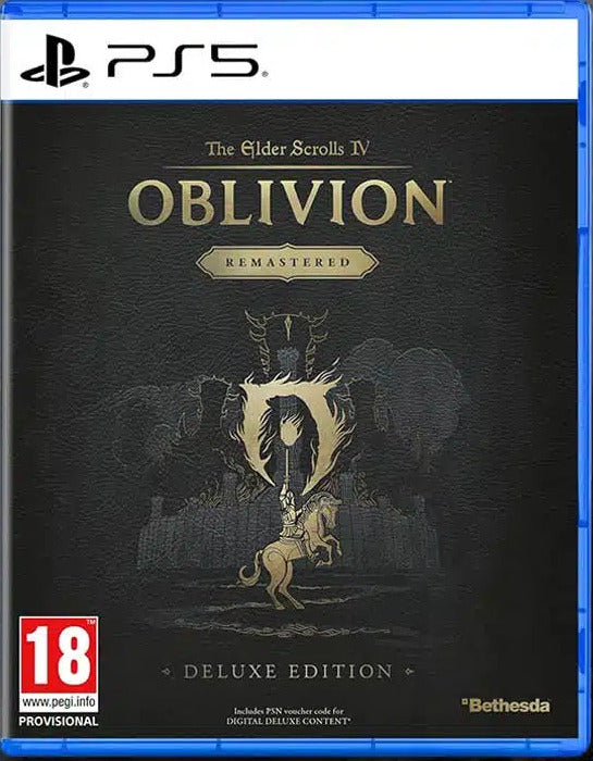 The Elder Scolls IV Oblivion Remastered Deluxe Edition for PlayStation 5