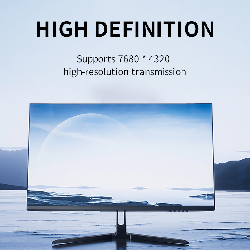 VegGieg Bi-directional Type-C to DP 8K/60Hz 4K/144Hz/120Hz M/M Converter 2 Meters Cable Model V-Z623