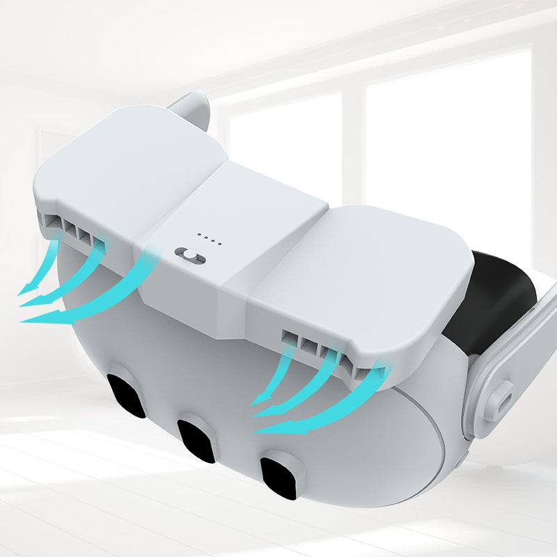 Gamax Meta Quest 3 Exhaust Fan Replacement Mask - White